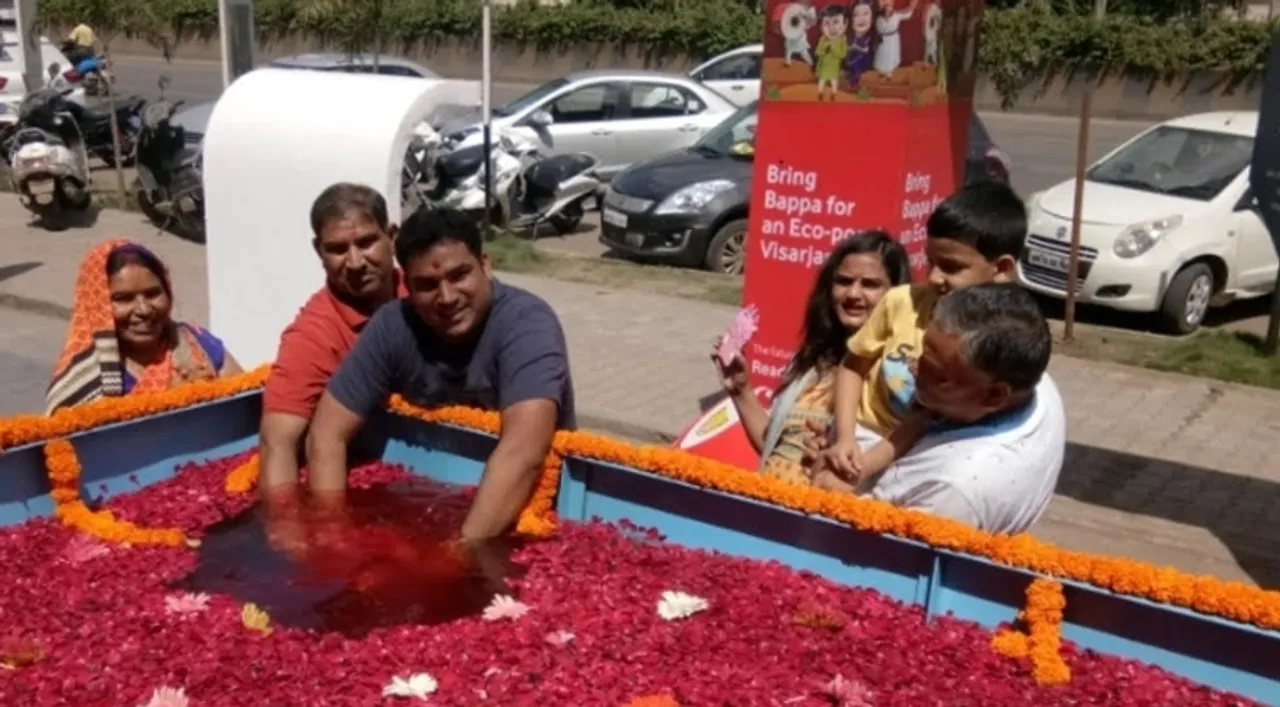 Ganpati Visarjan in Pune.