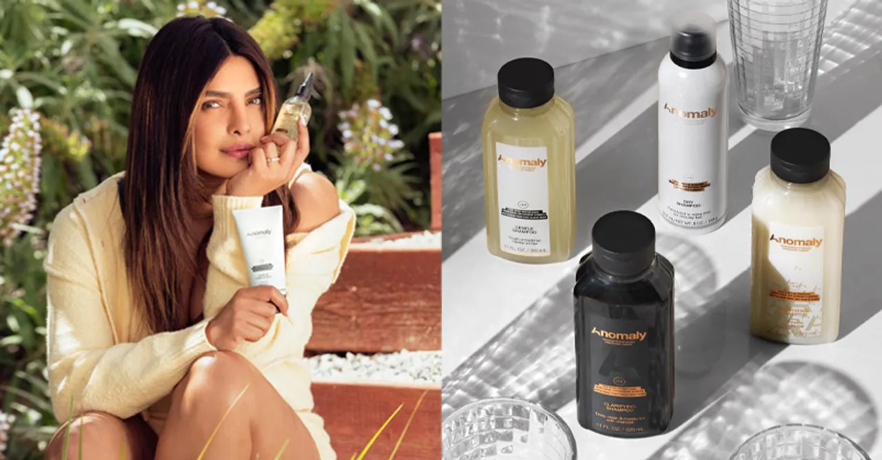 Priyanka Chopra Jonas launches, Anomaly, a haircare brand in India.