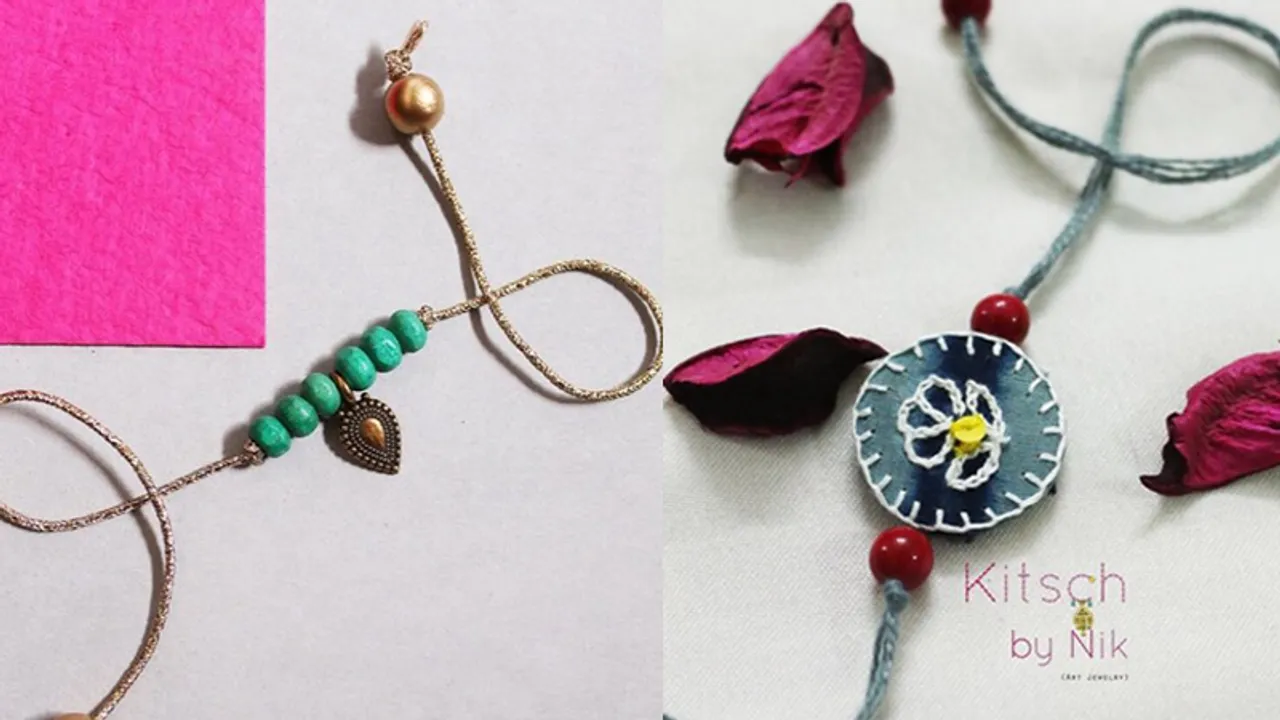 This Rakshabandhan, Buy Rakhi from Kitsch by Nik Ahmedabad