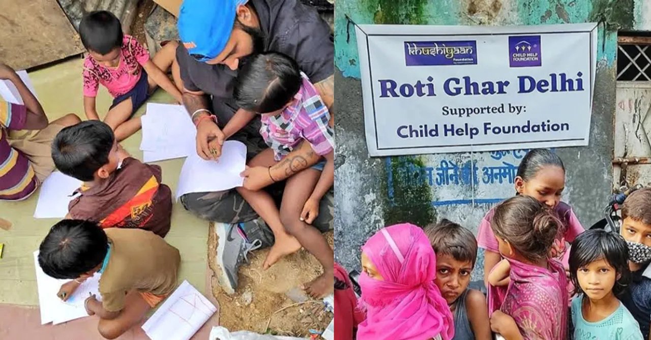 Roti Ghar, an initiative by Khushiyaan Foundation so that the less privileged kids do not sleep hungry
