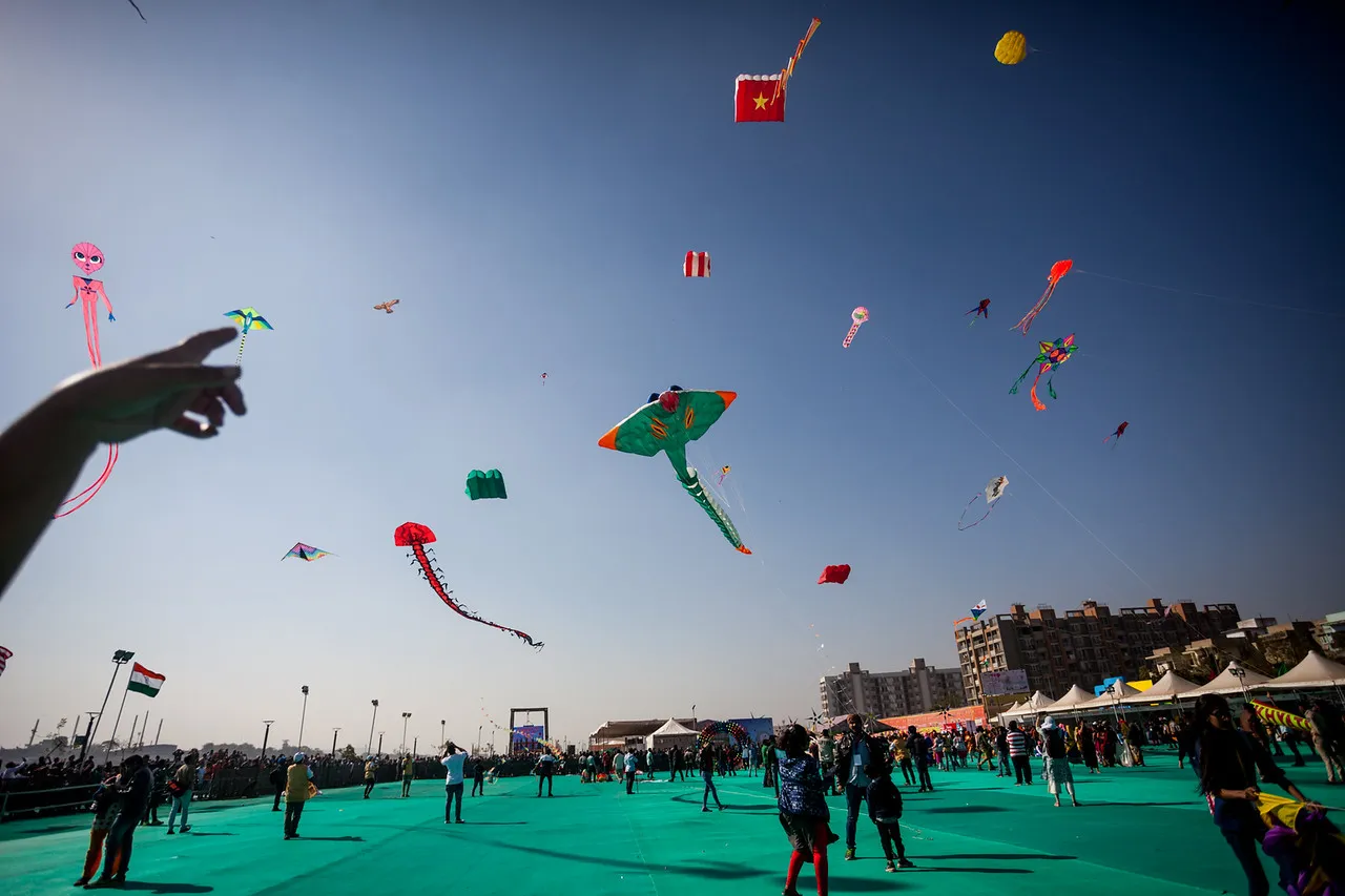 makar sankranti in Ahmedabd