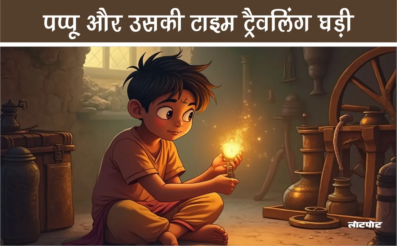 Fun Story Pappu and his time traveling clock