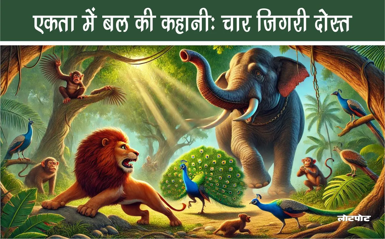 Story of strength in unity four best friends