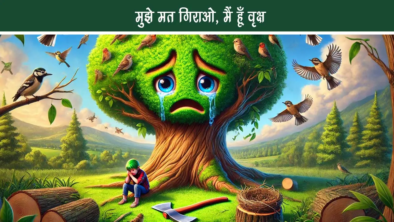 Don't drop me, I am a tree