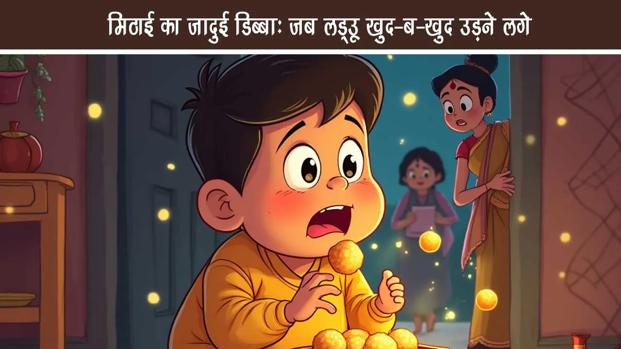 Magical box of sweets: when laddus started flying on their own
