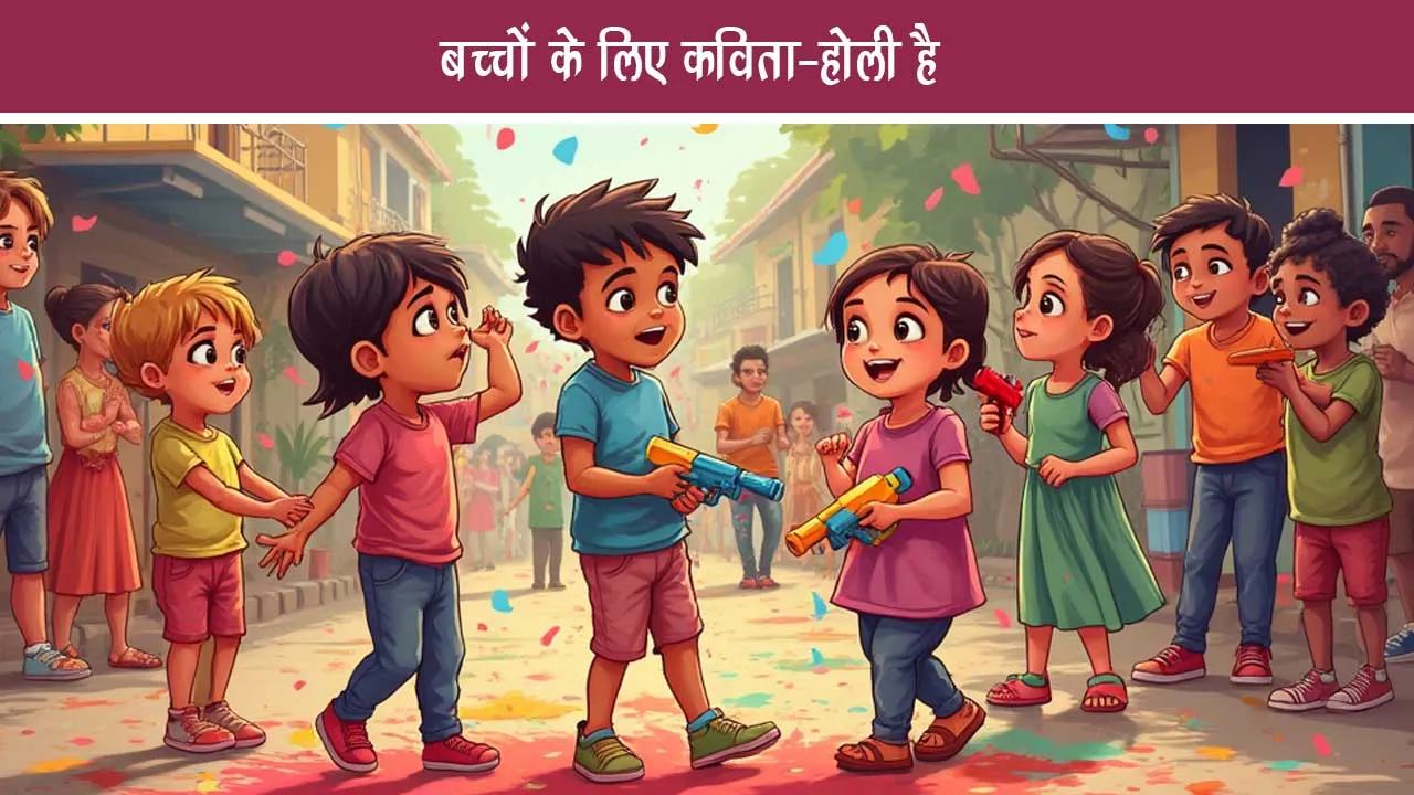 Holi Kavita Holi is poem for children