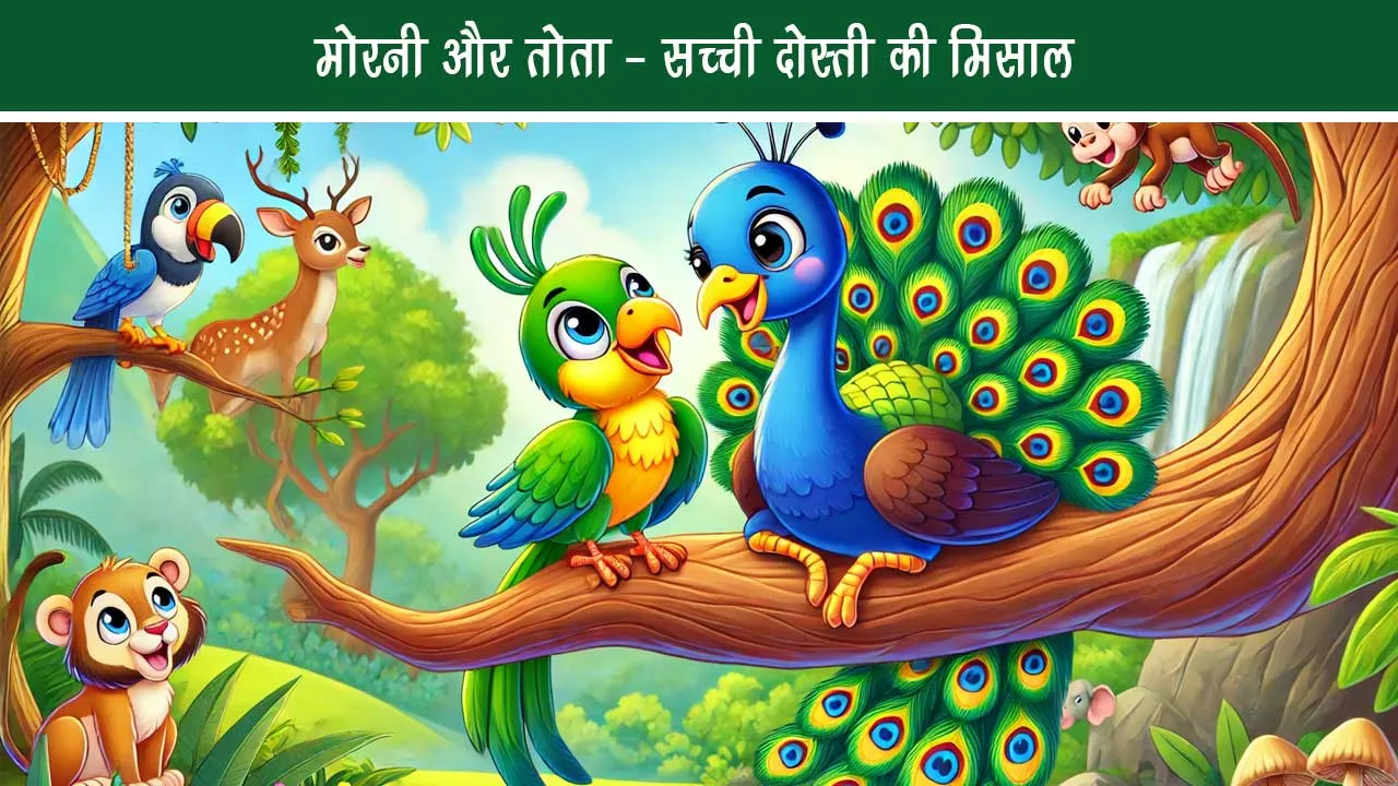 Morni and Parrot - Example of true friendship
