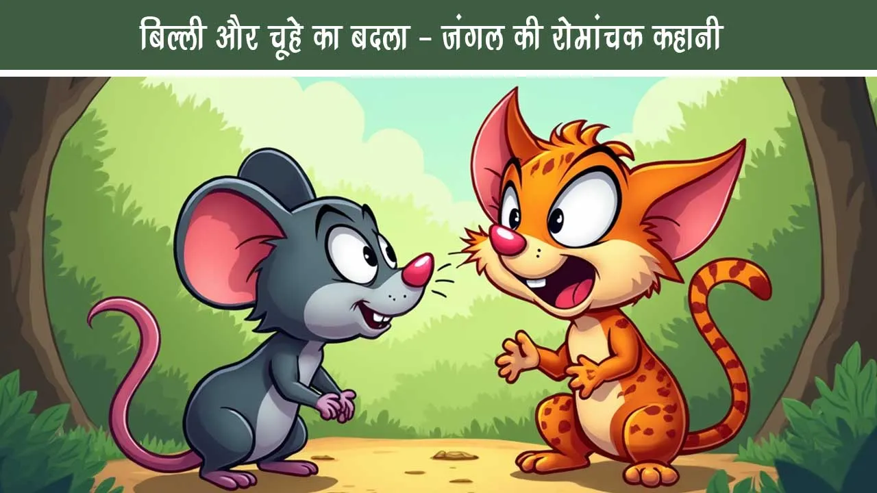 Revenge of cats and rats - exciting story of the forest