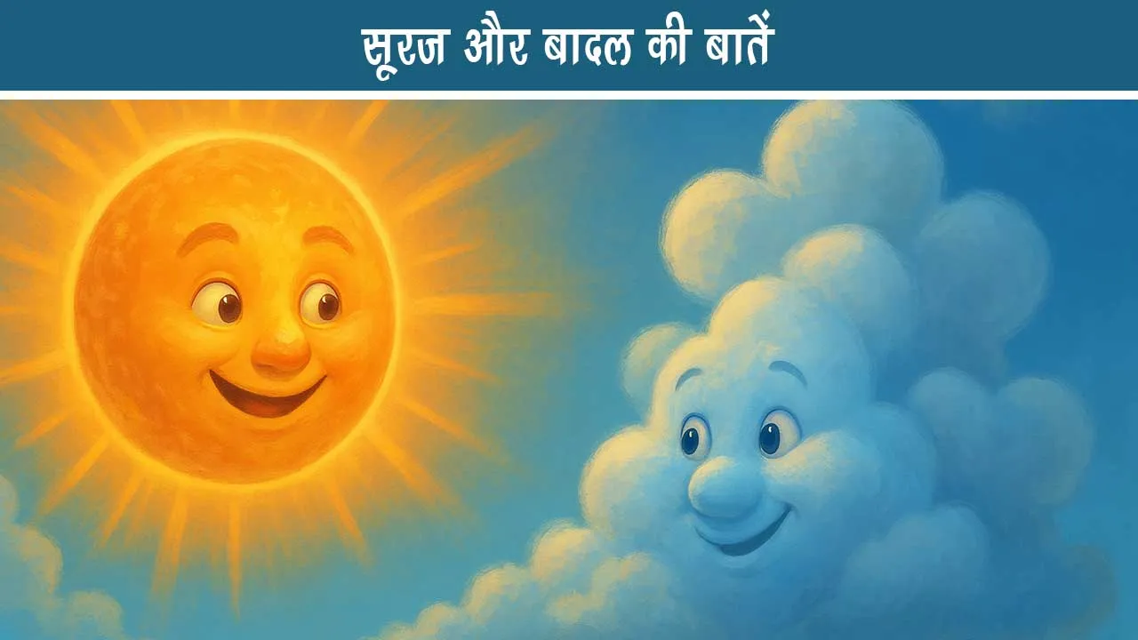 Suraj and Badal Talk- An inspirational story for children