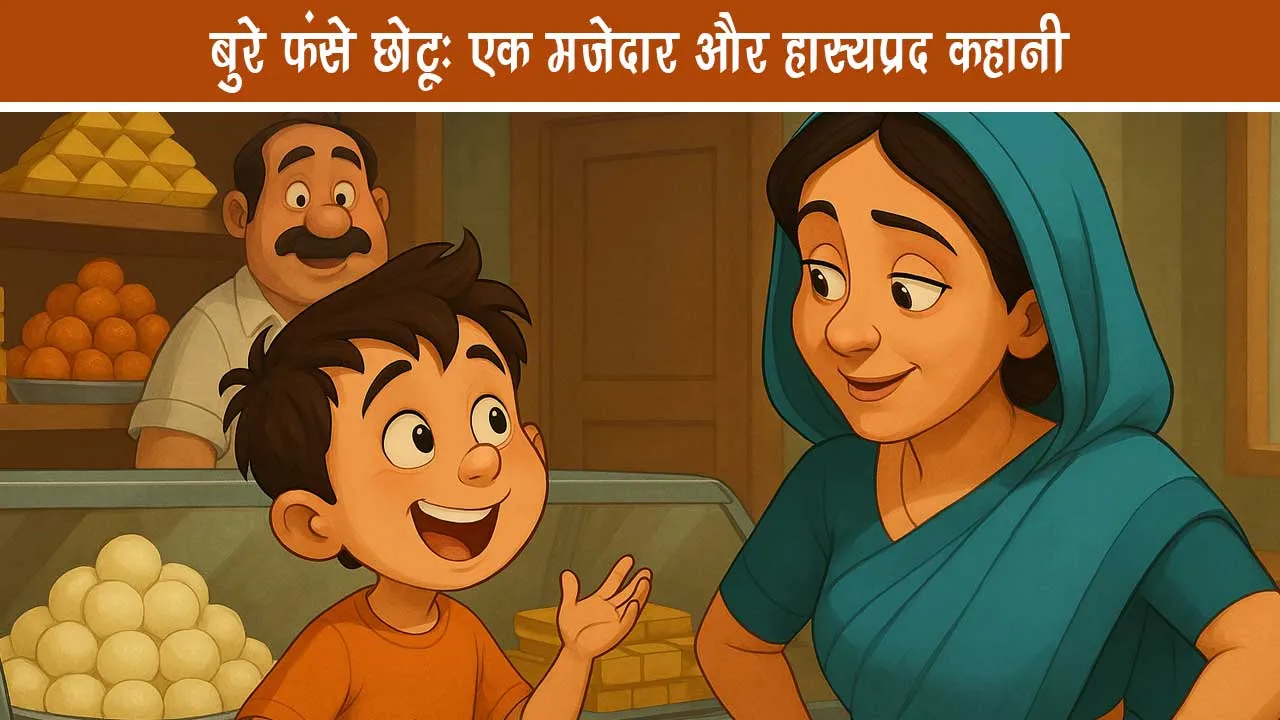 Bad Stuck Chhotu- A funny and comic story