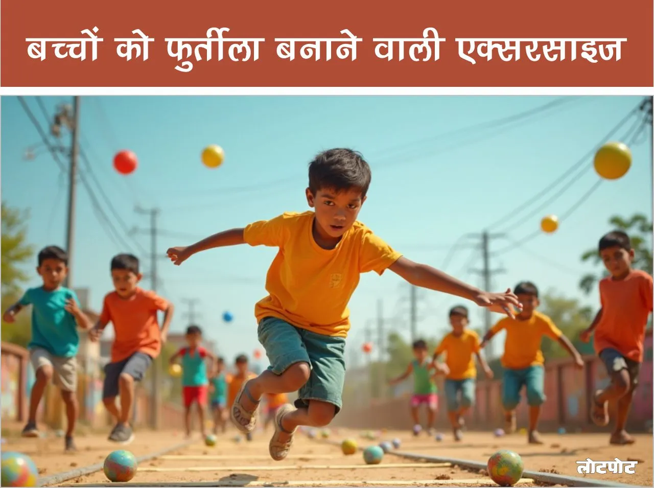 Exercises to make children agile