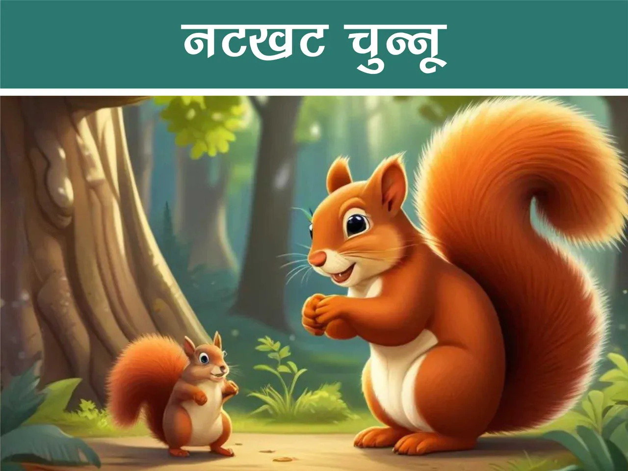 cartoon image of squirrel
