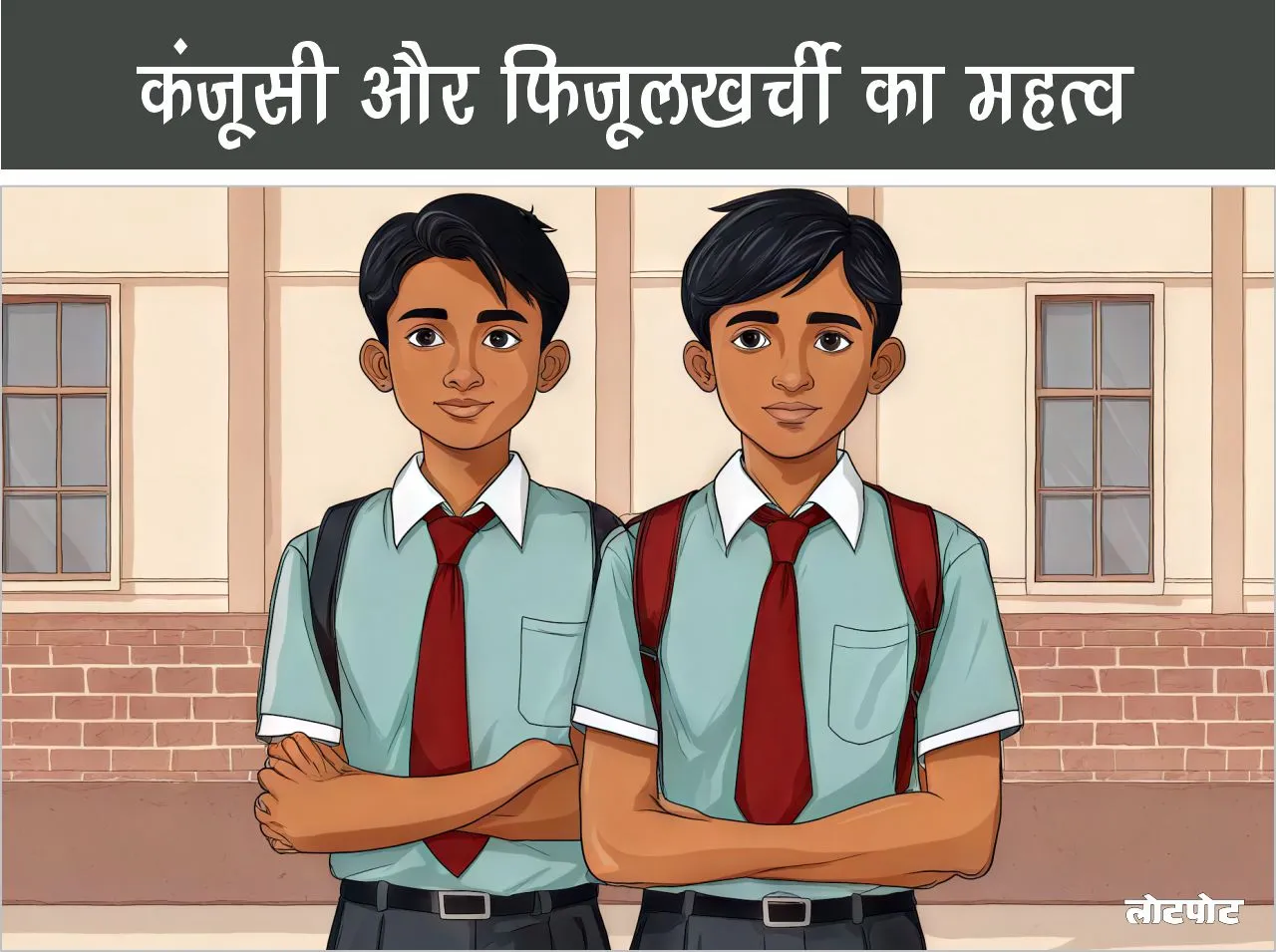 Motivational kids story Importance of stinginess and extravagance choosing the right path