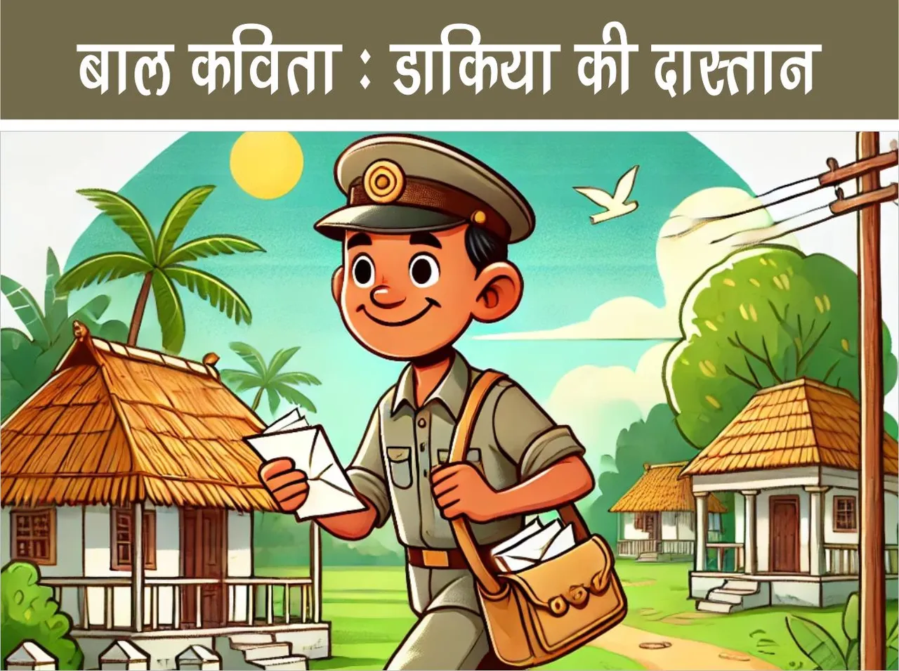 Children Poem Postman Tale