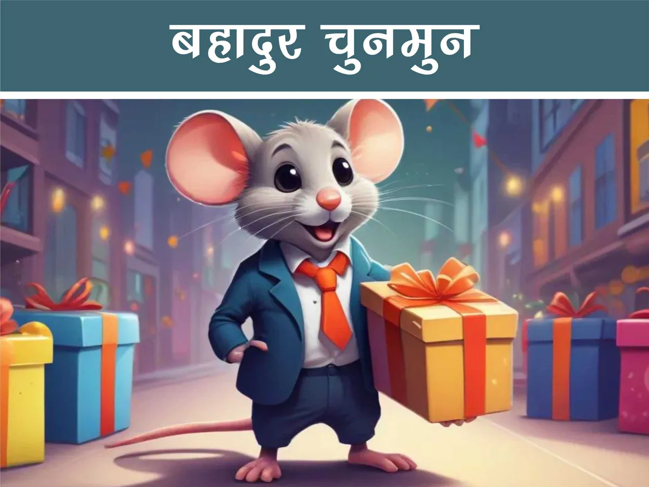cartoon image of a mouse wearing suit