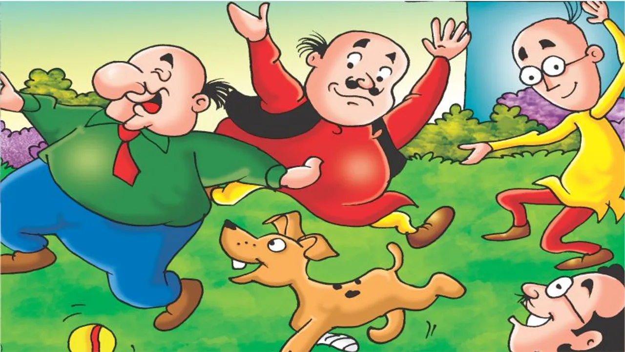 Lotpot Comic Motu Patlu & Animal Lover Hindi