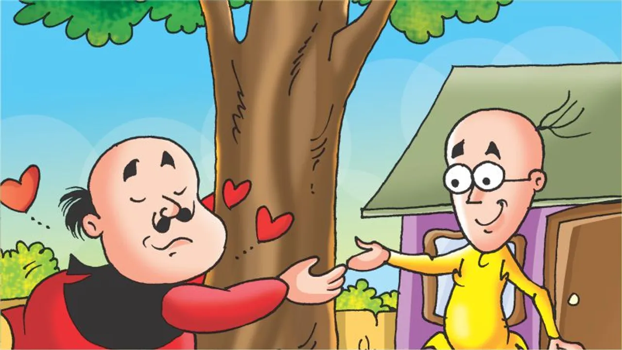मोटू पतलू की कॉमिक्स- (Motu Patlu Ki Comics) पेड़ लगाओ, जिन्दगी पाओ: