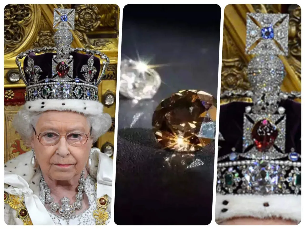 The crown of Queen Elizabeth II is from Kohinoor, India