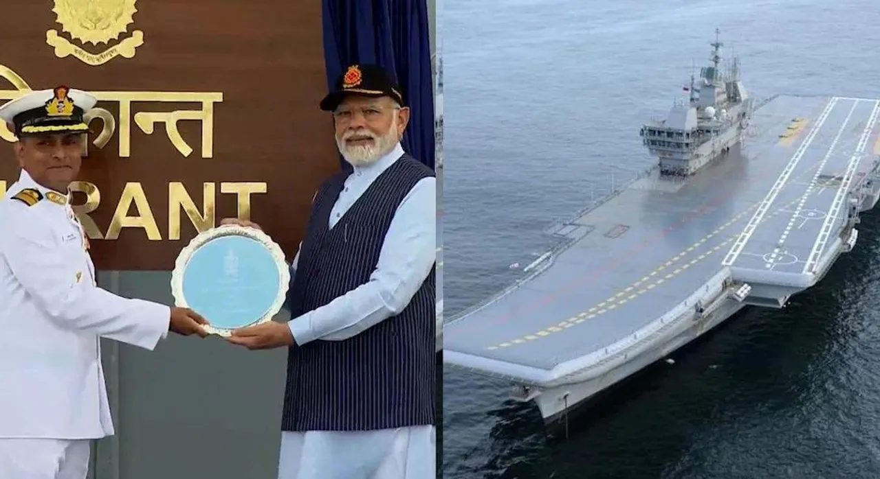 Indian Navy got the power of Bahubali from IAC Vikrant