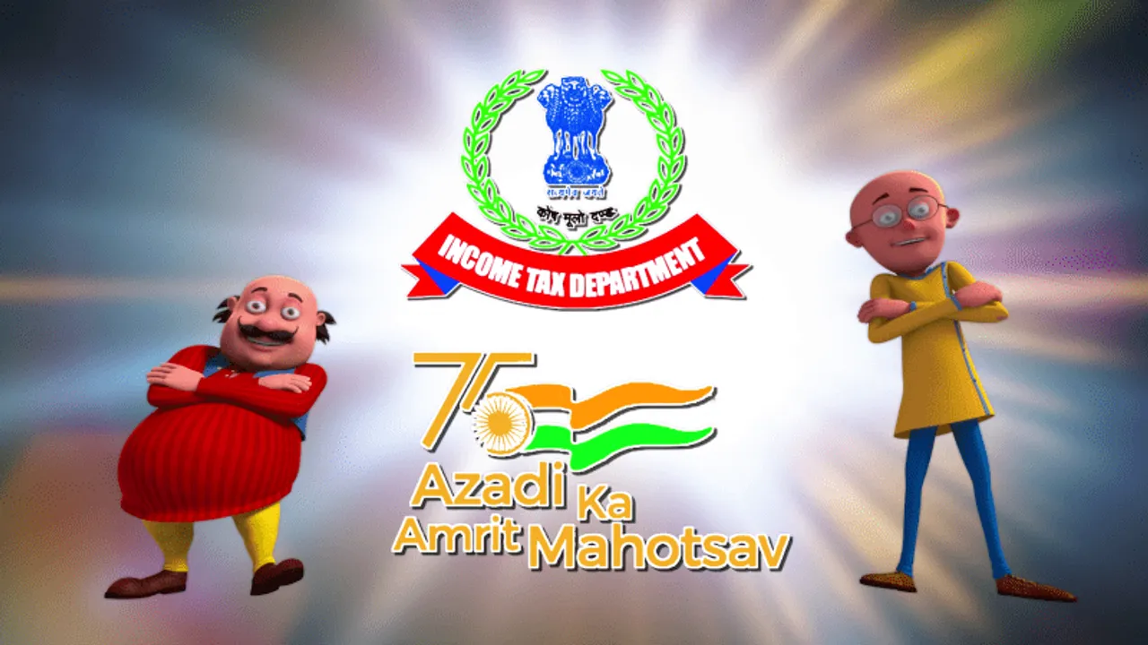 Learn Tax Importance with Lotpot Comic Character Motu Patlu and become a Tax Expert