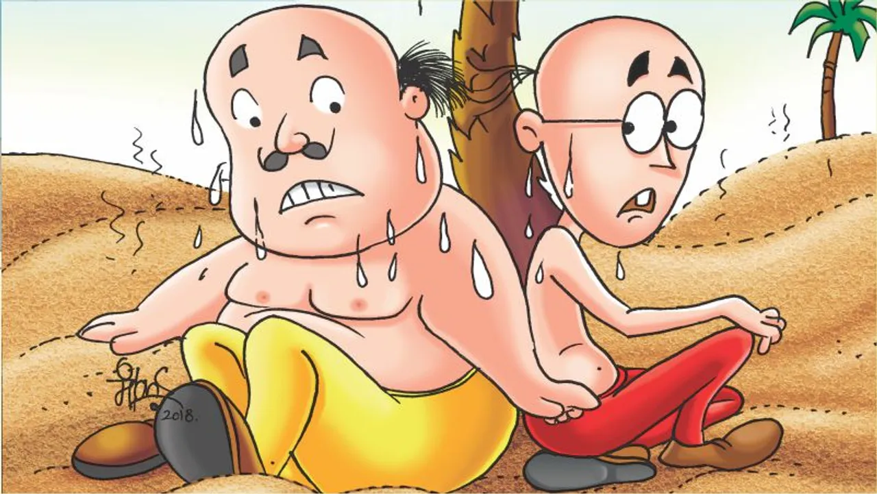 मोटू पतलू की कॉमिक्स- (Motu Patlu Ki Comics) गर्मियों की छुट्टियाँ :