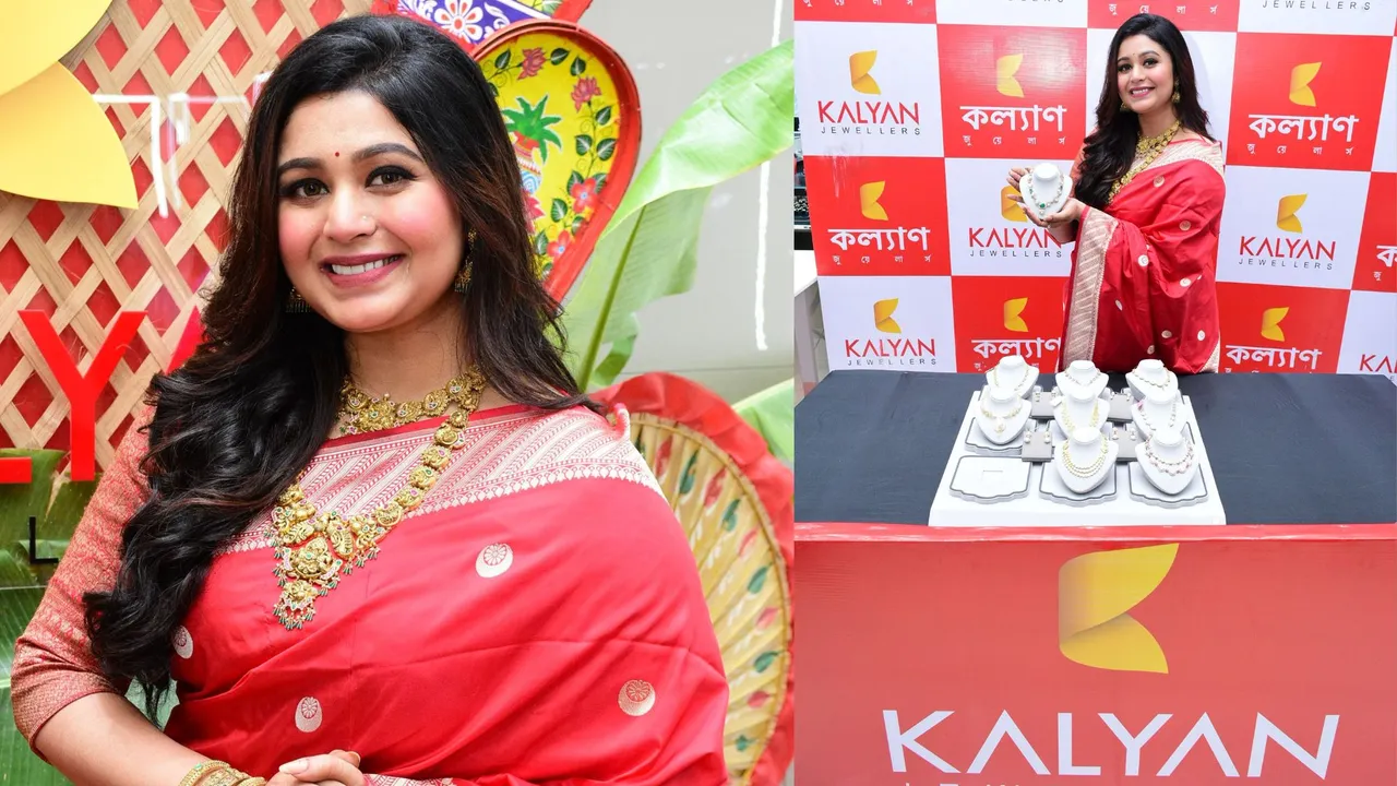 Ritabhari Chakraborty launches attractive exclusive collection of Kalyan Jewellers 