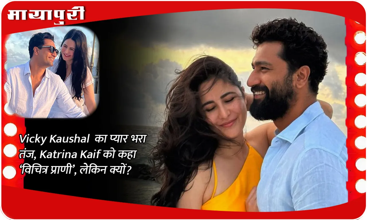 Vicky Kaushal's loving sarcasm, called Katrina Kaif a 'strange creature', but why?
