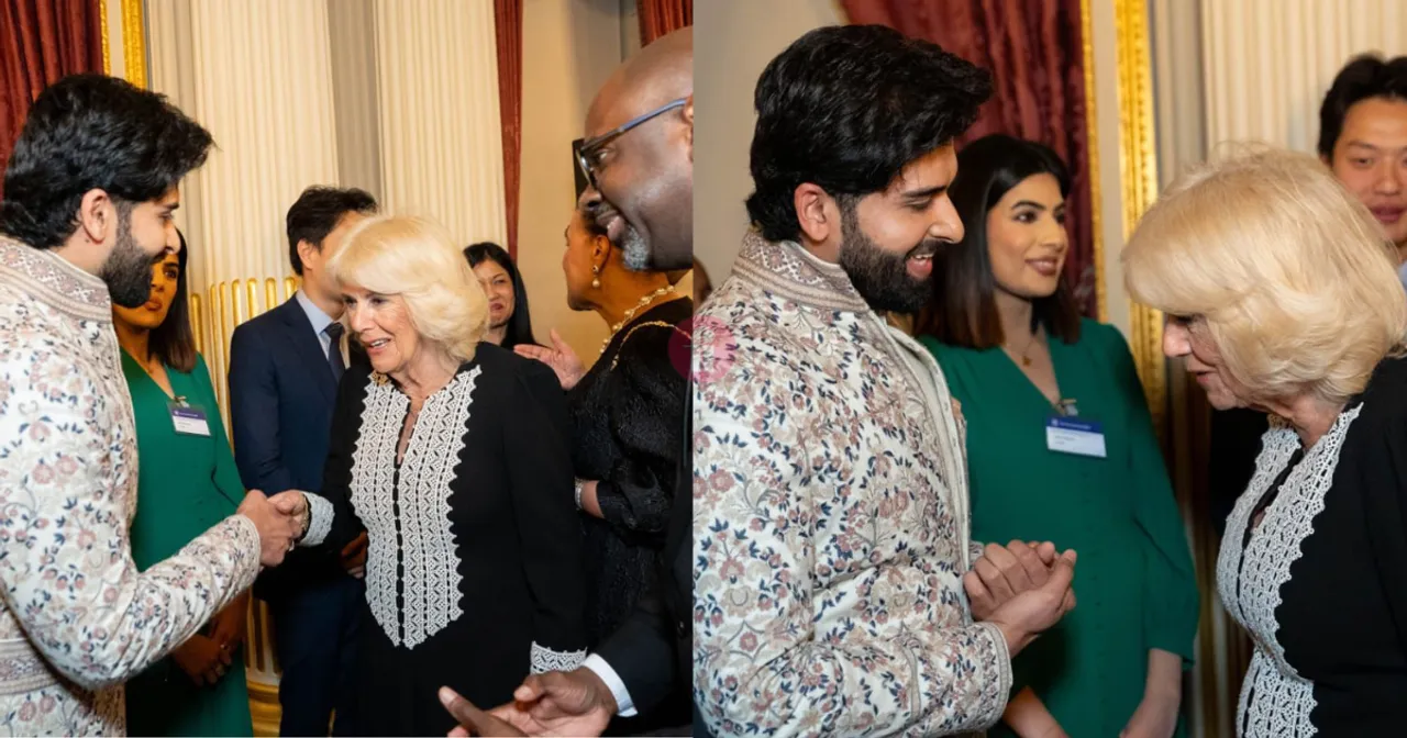 Commonwealth Global Youth Ambassador Darasing Khurana meets Her Majesty Queen Camilla in London