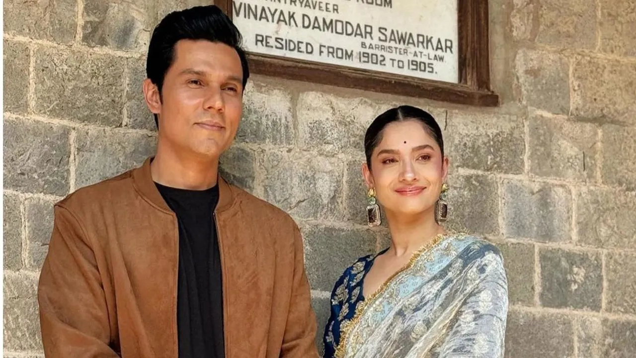 Ankita Lokhande and Randeep Hooda unveil The Marathi Trailer Of Swatantrya Veer Savarkar