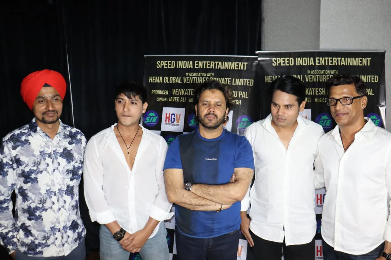 Singer Javed Ali recorded the song for Speed India Entertainment