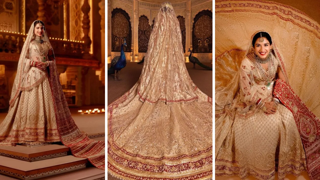 radhika marchant wedding picture