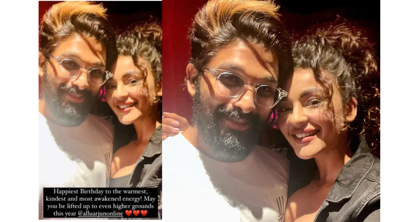 Seerat Kapoor Sends Heartfelt Birthday Wishes For Dear Friend, The Megastar Allu Arjun On His 42nd Birthday