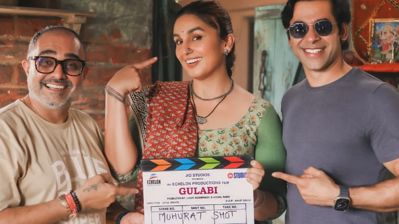 हुमा कुरेशी स्टारर, विशाल राणा की फिल्म Gulabi की शूटिंग हुई शुरू