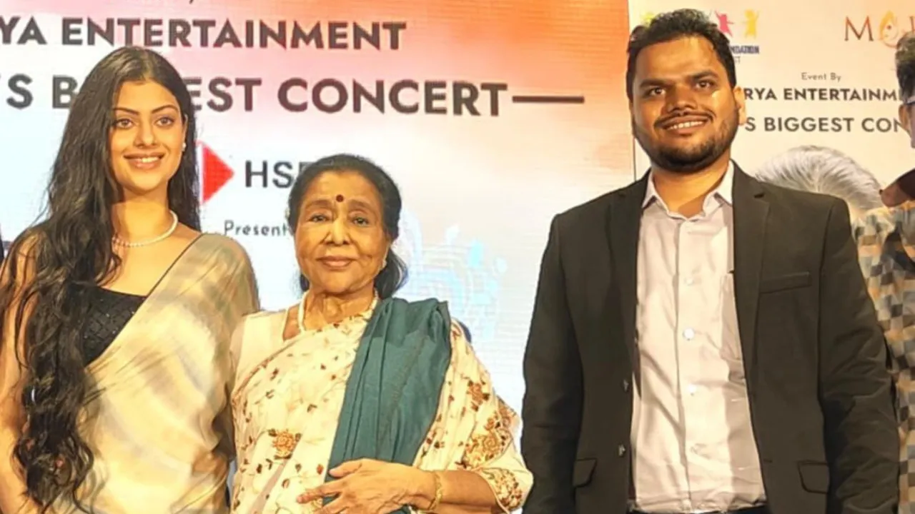 Zanai Bhosle acting debut announced in Asha Bhosle biggest concert 