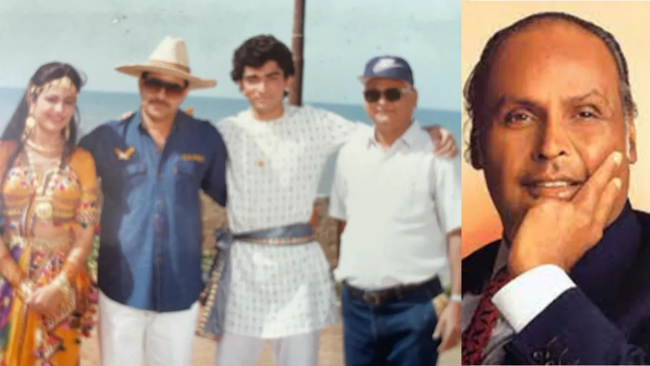 Shooting of the film Manada No More in Dhirubhai Ambani house