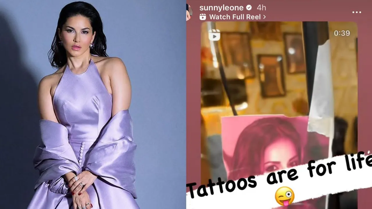 A die-hard fan of actress-entrepreneur Sunny Leone gets the actress' face inked on his arms! Check out