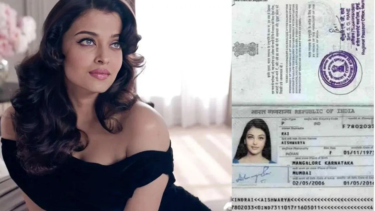 Fake Passport Of Aishwarya Rai Bachchan