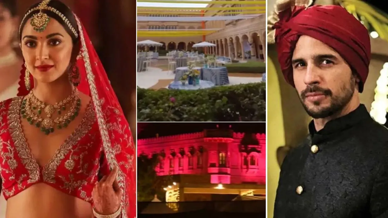 sid-kiara_wedding_photos Sidharth Malhotra-Kiara Advani wedding Live Updates: Sid-Kiara's wedding today, video from Haldi and Sangeet venue went viral