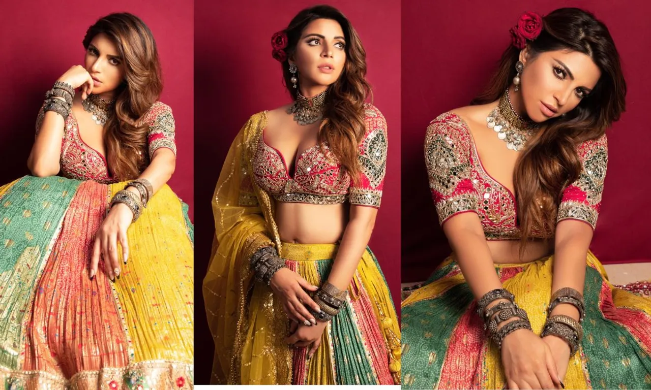 Shama Sikander rules hearts with her Traditional Fashion Game