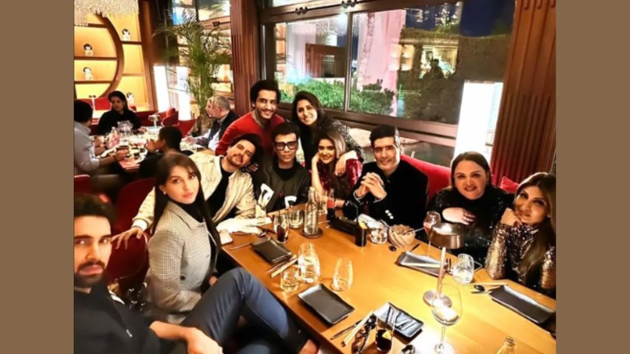 Neetu Kapoor enjoying in London with daughter Riddhima, Karan Johar, Nora Fatehi and other celebs