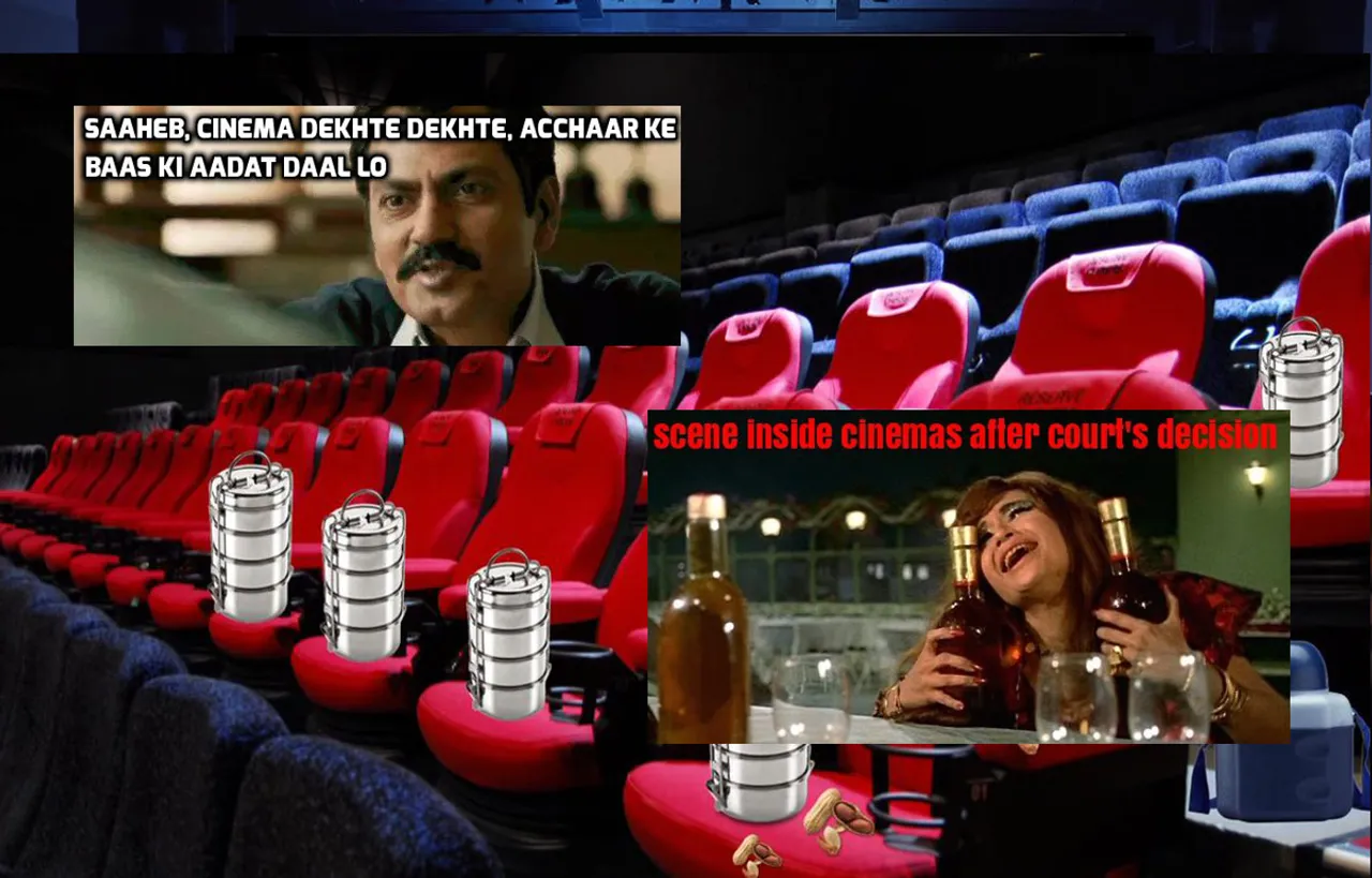 क्रिएटिव नेटिजेंस ने सिनेमा हॉल में बाहरी भोजन पर सरकार के बयान का विरोध किया