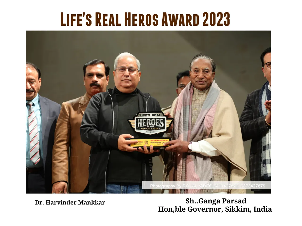 Life's Real Heros Award 2023: डॉक्टर हरविंदर मांकड़ को माननीय राज्यपाल द्वारा किया गया सम्मानित 