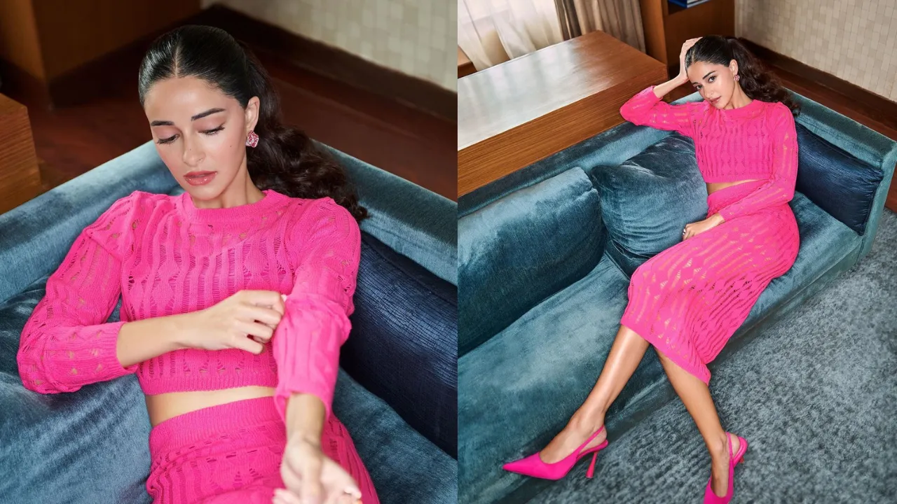Ananya Pandey slays in Barbie dress for Dream Girl 2 promotion