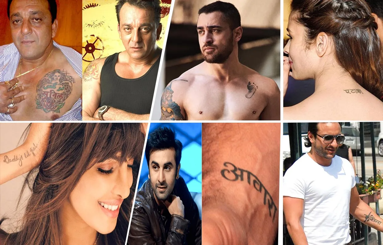 Tattoo design of bollywood stars : ऐसे एक्टर एक्ट्रेस जिन्होंने अपनी पर्सनालिटी के अनुसार टैटू बनवाये