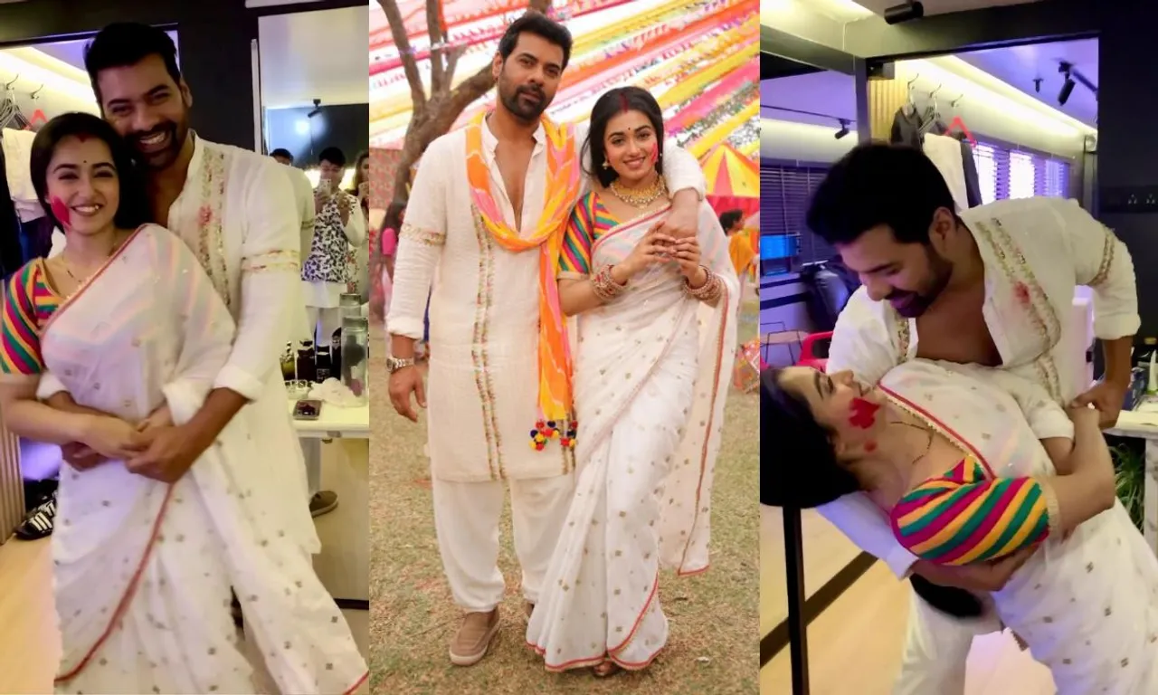 Pyaar Ka Pehla Naam Radha Mohan के 300 एपिसोड्स पूरे होने पर Shabir Ahluwalia और Neeharika Roy ने फैंस को दिया सरप्राइज