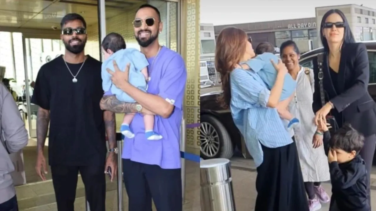 Hardik Pandya and Natasa Stankovic leave for Udaipur with son and family for Grand Wedding on Valentine's Day – view pics
