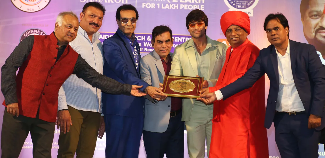शिवाजी राव सावंत, डॉ धर्मेंद्र कुमार और धीरज कुमार द्वारा बॉलीवुड और मीडिया से जुड़े लोगों के लिए मुम्बई में मुफ्त महा आरोग्य शिविर का सफल आयोजन
