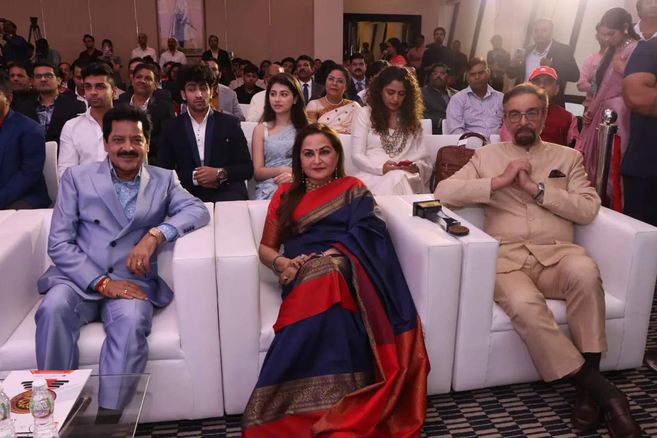 Padma Bhushan Udit Narayan (Indian Playback Singer), Smt. Jaya Prada (Indian Film Actress and Politician), Mr. Kabir Bedi (Indian Film Actor), and other achievers were felicitated with the Pride of Nation Awards, 2022