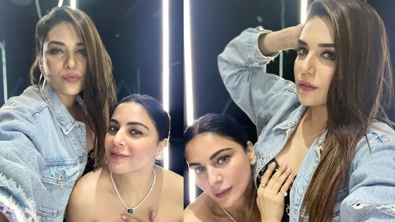  Shraddha Arya & Anjum Fakih