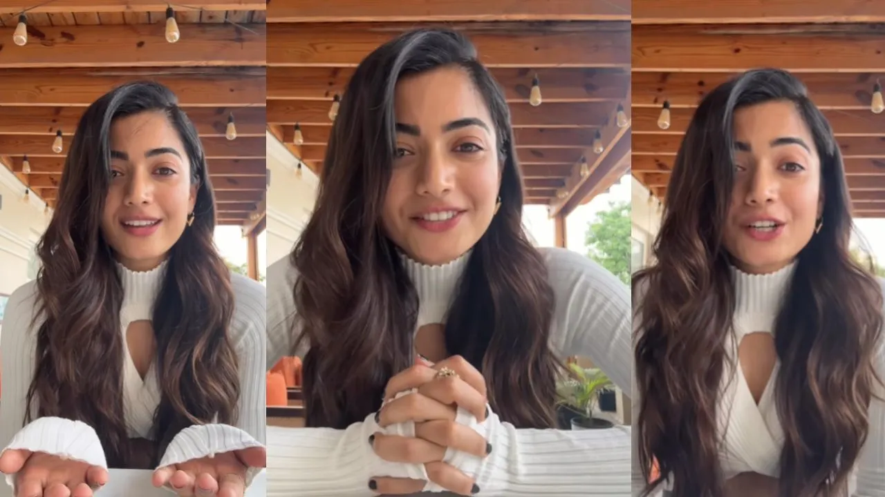 Rashmika Mandanna shares special video with fans on her birthday